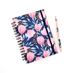 Flowers Cuaderno A5